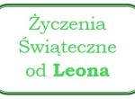 Wielkanocne Podziękowania i Życzenia od Leona