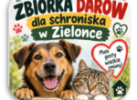 Zbiórka darów dla schroniska w Zielonce